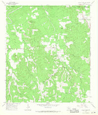 Cherry Spring Texas Historical topographic map, 1:24000 scale, 7.5 X 7.5 Minute, Year 1967