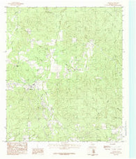 Chester Texas Historical topographic map, 1:24000 scale, 7.5 X 7.5 Minute, Year 1984
