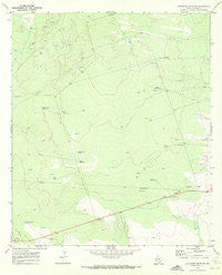 Cheyenne Draw SW Texas Historical topographic map, 1:24000 scale, 7.5 X 7.5 Minute, Year 1969