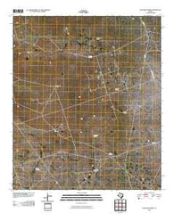 Cheyenne Draw Texas Historical topographic map, 1:24000 scale, 7.5 X 7.5 Minute, Year 2010
