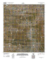 Cheyenne Draw SE Texas Historical topographic map, 1:24000 scale, 7.5 X 7.5 Minute, Year 2010