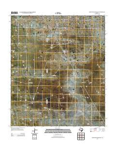 Cheyenne Draw SE Texas Historical topographic map, 1:24000 scale, 7.5 X 7.5 Minute, Year 2012