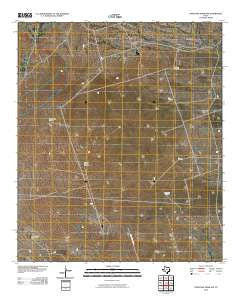 Cheyenne Draw SW Texas Historical topographic map, 1:24000 scale, 7.5 X 7.5 Minute, Year 2010