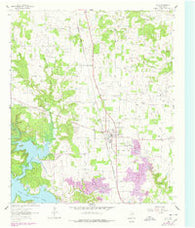 Chico Texas Historical topographic map, 1:24000 scale, 7.5 X 7.5 Minute, Year 1961