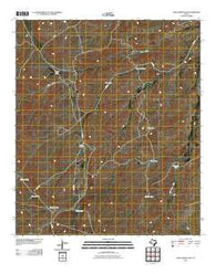 Chico Draw East Texas Historical topographic map, 1:24000 scale, 7.5 X 7.5 Minute, Year 2010