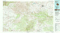 Childress Texas Historical topographic map, 1:100000 scale, 30 X 60 Minute, Year 1986
