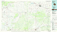 Childress Texas Historical topographic map, 1:100000 scale, 30 X 60 Minute, Year 1986