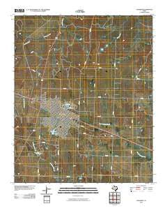 Childress Texas Historical topographic map, 1:24000 scale, 7.5 X 7.5 Minute, Year 2010
