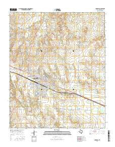 Childress Texas Current topographic map, 1:24000 scale, 7.5 X 7.5 Minute, Year 2016
