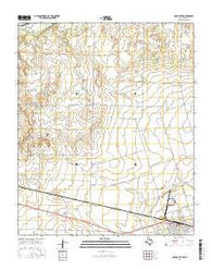 Chillicothe Texas Current topographic map, 1:24000 scale, 7.5 X 7.5 Minute, Year 2016