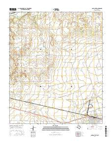 Chillicothe Texas Current topographic map, 1:24000 scale, 7.5 X 7.5 Minute, Year 2016