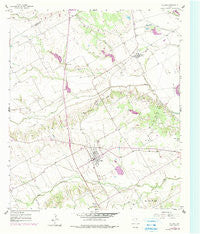 Chilton Texas Historical topographic map, 1:24000 scale, 7.5 X 7.5 Minute, Year 1957