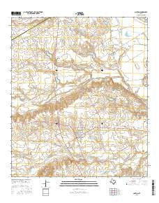 Chilton Texas Current topographic map, 1:24000 scale, 7.5 X 7.5 Minute, Year 2016