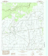 China Texas Historical topographic map, 1:24000 scale, 7.5 X 7.5 Minute, Year 1985