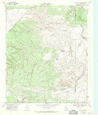 China Canyon Texas Historical topographic map, 1:24000 scale, 7.5 X 7.5 Minute, Year 1968