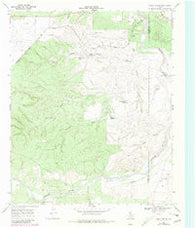 China Canyon Texas Historical topographic map, 1:24000 scale, 7.5 X 7.5 Minute, Year 1968