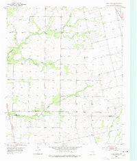China Grove Texas Historical topographic map, 1:24000 scale, 7.5 X 7.5 Minute, Year 1952