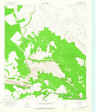 China Lake NE Texas Historical topographic map, 1:24000 scale, 7.5 X 7.5 Minute, Year 1963