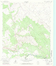 China Lake NE Texas Historical topographic map, 1:24000 scale, 7.5 X 7.5 Minute, Year 1963