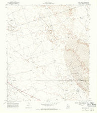 China Ranch Texas Historical topographic map, 1:24000 scale, 7.5 X 7.5 Minute, Year 1968