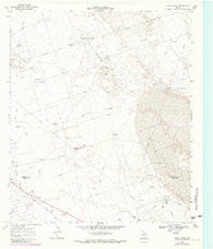 China Ranch Texas Historical topographic map, 1:24000 scale, 7.5 X 7.5 Minute, Year 1968