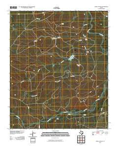 China Canyon Texas Historical topographic map, 1:24000 scale, 7.5 X 7.5 Minute, Year 2010