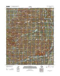 China Canyon Texas Historical topographic map, 1:24000 scale, 7.5 X 7.5 Minute, Year 2012