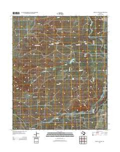 China Canyon Texas Historical topographic map, 1:24000 scale, 7.5 X 7.5 Minute, Year 2012
