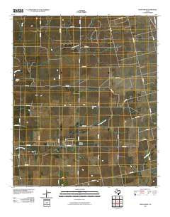 China Grove Texas Historical topographic map, 1:24000 scale, 7.5 X 7.5 Minute, Year 2010