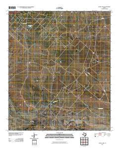 China Lake Texas Historical topographic map, 1:24000 scale, 7.5 X 7.5 Minute, Year 2010