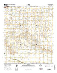 China Lake Texas Current topographic map, 1:24000 scale, 7.5 X 7.5 Minute, Year 2016