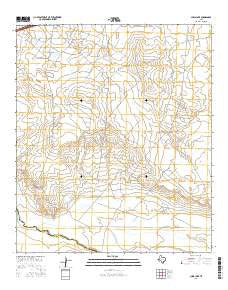 China Lake Texas Current topographic map, 1:24000 scale, 7.5 X 7.5 Minute, Year 2016