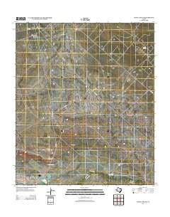 China Lake NE Texas Historical topographic map, 1:24000 scale, 7.5 X 7.5 Minute, Year 2012