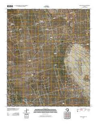 China Ranch Texas Historical topographic map, 1:24000 scale, 7.5 X 7.5 Minute, Year 2010
