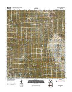 China Ranch Texas Historical topographic map, 1:24000 scale, 7.5 X 7.5 Minute, Year 2012