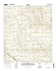China Ranch Texas Current topographic map, 1:24000 scale, 7.5 X 7.5 Minute, Year 2016