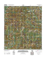 Chinquapin Texas Historical topographic map, 1:24000 scale, 7.5 X 7.5 Minute, Year 2013
