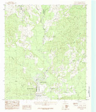 Chireno South Texas Historical topographic map, 1:24000 scale, 7.5 X 7.5 Minute, Year 1984