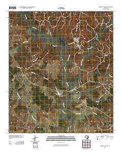 Chireno North Texas Historical topographic map, 1:24000 scale, 7.5 X 7.5 Minute, Year 2010