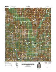 Chireno North Texas Historical topographic map, 1:24000 scale, 7.5 X 7.5 Minute, Year 2013