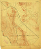 Chispa Texas Historical topographic map, 1:125000 scale, 30 X 30 Minute, Year 1897