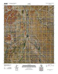 Chispa Mountain NE Texas Historical topographic map, 1:24000 scale, 7.5 X 7.5 Minute, Year 2010