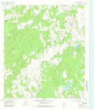 Chriesman Texas Historical topographic map, 1:24000 scale, 7.5 X 7.5 Minute, Year 1962