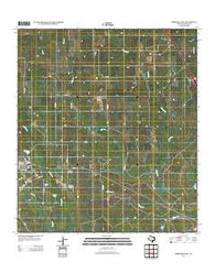 Christine East Texas Historical topographic map, 1:24000 scale, 7.5 X 7.5 Minute, Year 2012