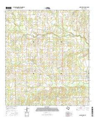 Christine West Texas Current topographic map, 1:24000 scale, 7.5 X 7.5 Minute, Year 2016