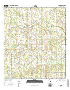 Christine West Texas Current topographic map, 1:24000 scale, 7.5 X 7.5 Minute, Year 2016