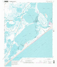 Christmas Point Texas Historical topographic map, 1:24000 scale, 7.5 X 7.5 Minute, Year 1965