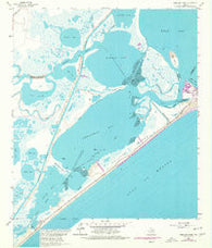 Christmas Point Texas Historical topographic map, 1:24000 scale, 7.5 X 7.5 Minute, Year 1965