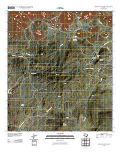 Christmas Mountains Texas Historical topographic map, 1:24000 scale, 7.5 X 7.5 Minute, Year 2010