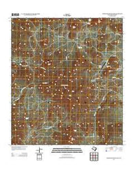 Christmas Mountains Texas Historical topographic map, 1:24000 scale, 7.5 X 7.5 Minute, Year 2012